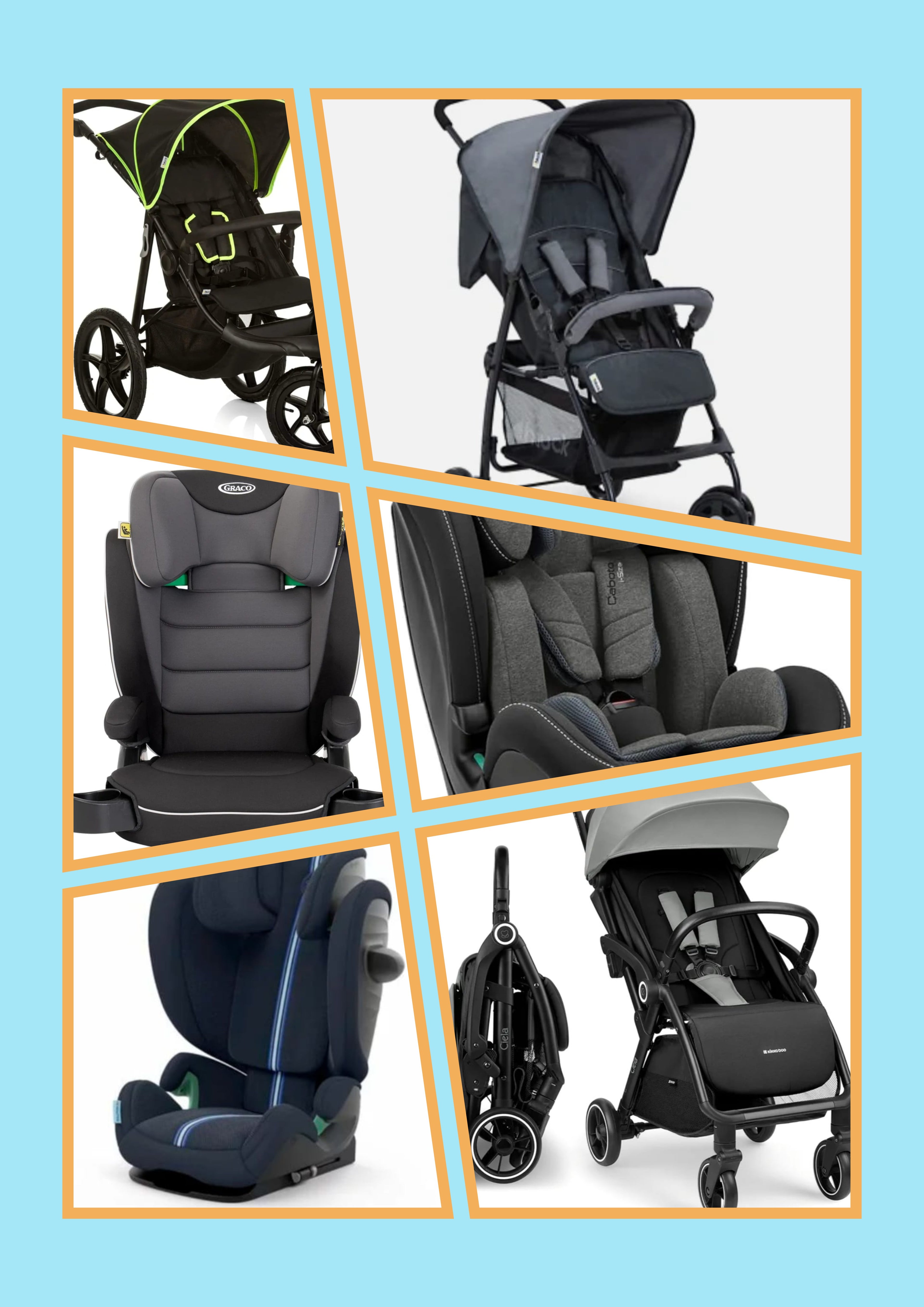 Kinderwagen/Buggy, Autositz/ Kindersitz