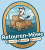 Retouren-Möwe Logo freigestellt