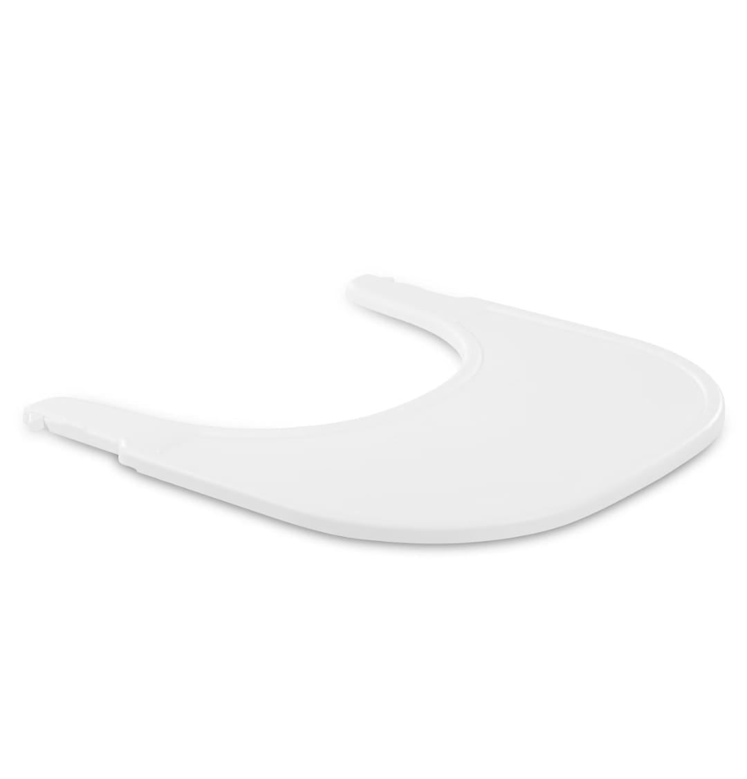 Hauck Essbrett und Tisch für Alpha Hochstuhl (Click Tray) - White / Weiss, B-WARE