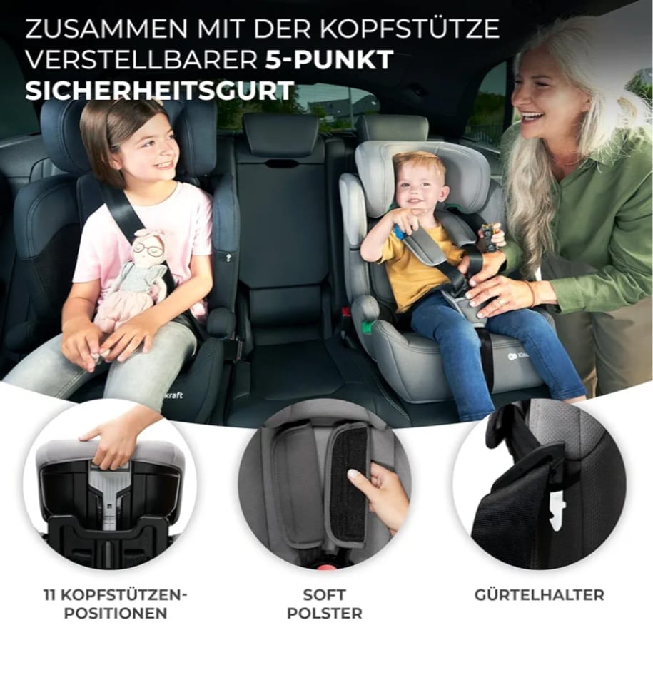 Kinderkraft COMFORT UP Autokindersitz i-Size, 76-150 cm,B-WARE