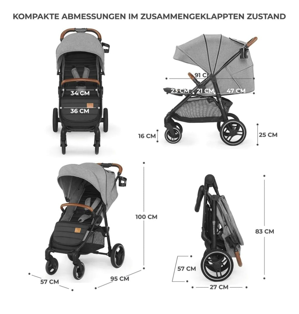 Kinderkraft GRANDE PLUS - Kinderwagen,B-WARE