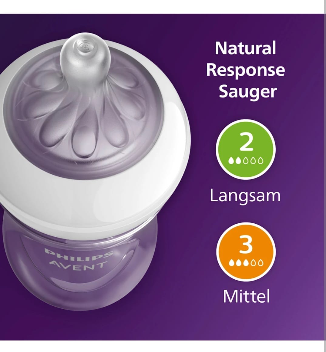 PHILIPS AVENT
Babyflaschen Set Natural Response 6tlg, von Geburt an,B-WARE