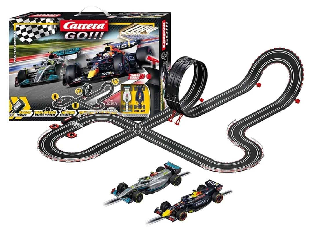 Carrera Go!!! Max Performance, Formel 1 Rennbahn-Set, B-WARE