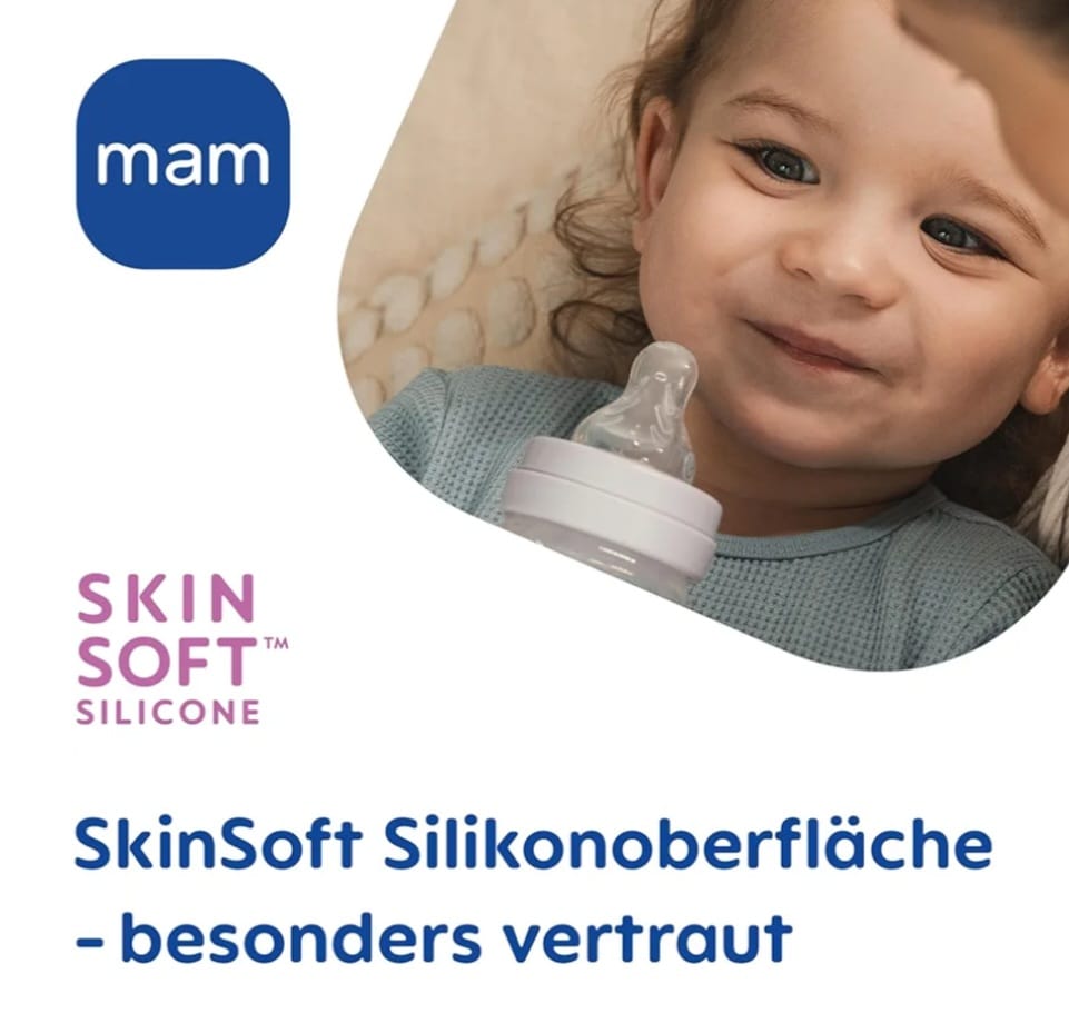 MAM Sauger Größe 3 im Doppelpack,Flaschensauger ab 6+Monate,B-WARE