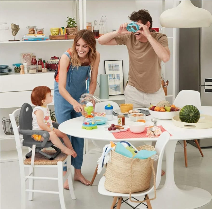 Chicco Pocket Snack Kindersitzerhöhung Esszimmerstuhl,Babyhochstuhl, B-WARE
