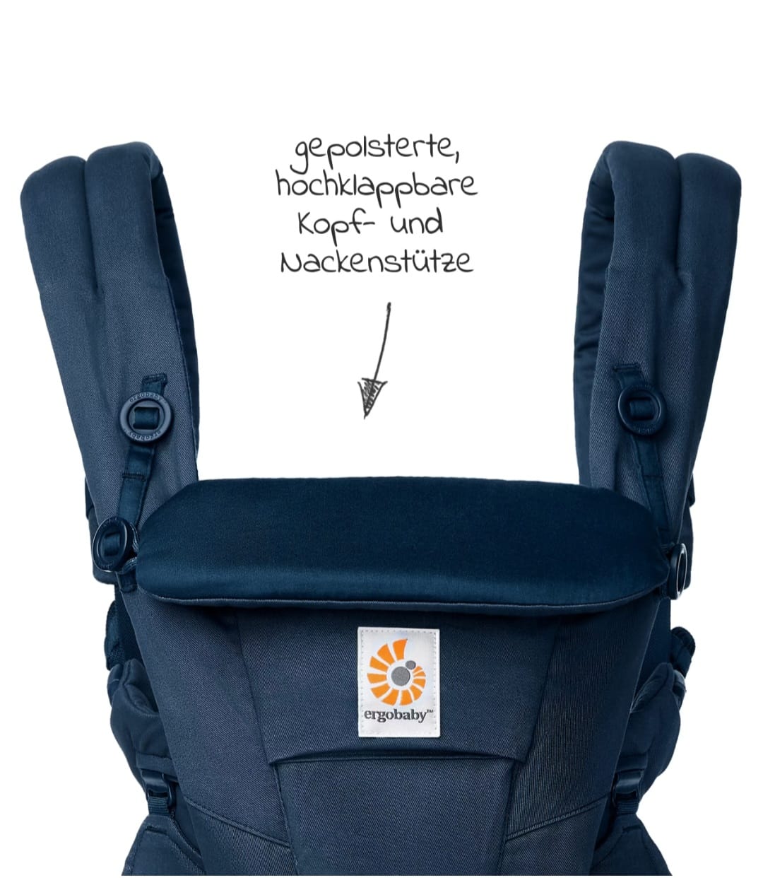 Ergobaby Babytrage Omni Dream Soft Touch - Midnight Blue, B-WARE