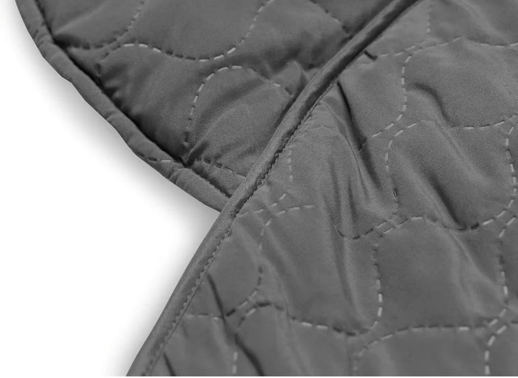 Jollein Kuscheldecke Baby Ø 110 cm,Storm Grey, B-WARE