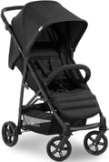 hauck Rapid 4, Schwarz - Kinderbuggy mit Liegefunktion für Babys ab Geburt bis 22 kg, B-WARE