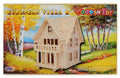 Woodcraft Holzpuzzle, 3D, Europäische Villa B,  B-WARE