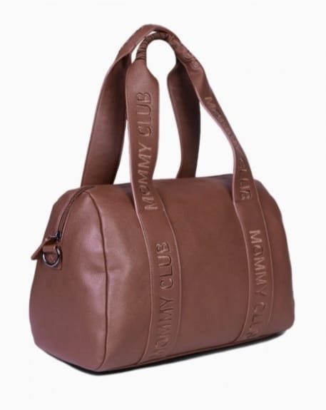 Childhome - Wickeltasche MOMMY CLUB LEATHER braun, B-WARE