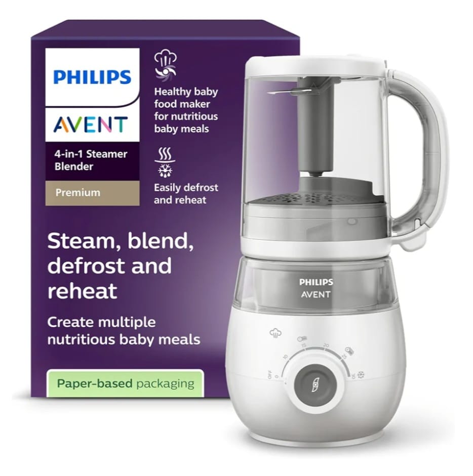 Philips AVENT 4-in-1 Dampfgarer mit Mixer Premium, B-WARE