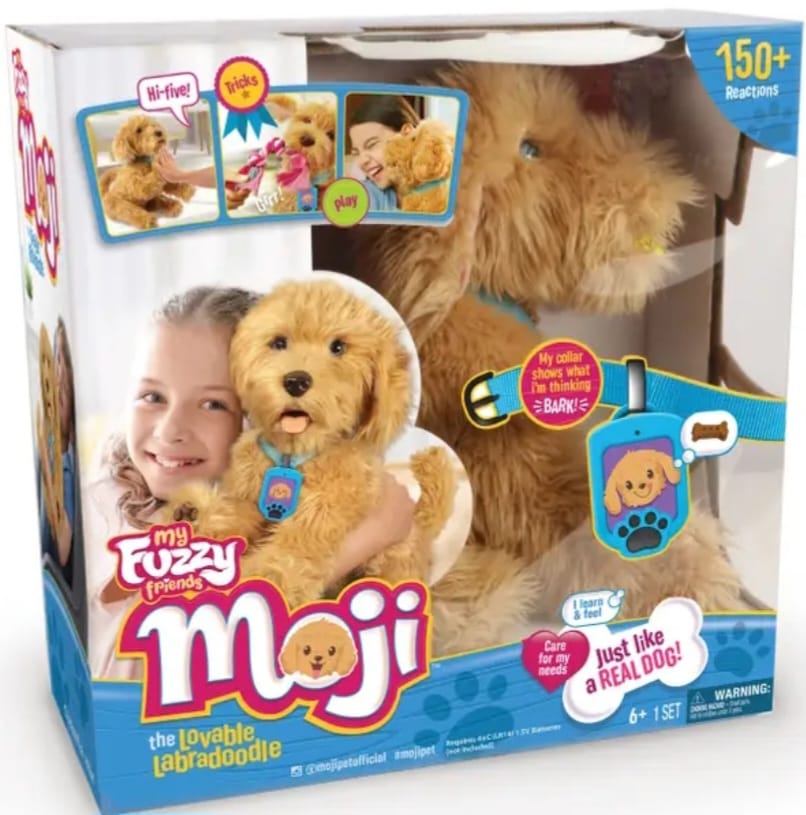 Mein flauschiger Freund Moji, interaktiver Hund – 150 Reaktionen, B-WARE