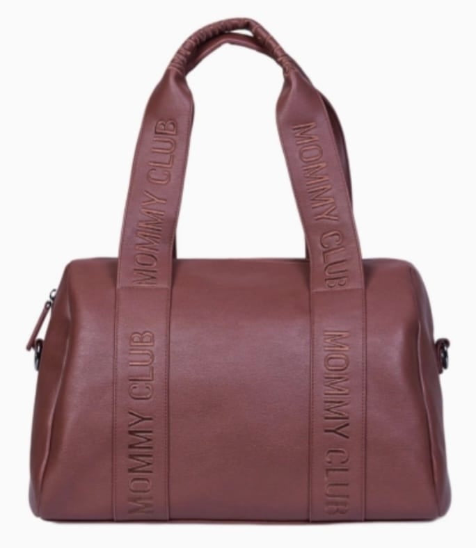 Childhome - Wickeltasche MOMMY CLUB LEATHER braun, B-WARE