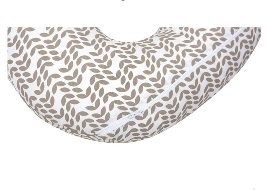 Mother hood Stillkissen ergonomisch, Öko-Tex Standard 100, Blatt beige Classic,B-WARE