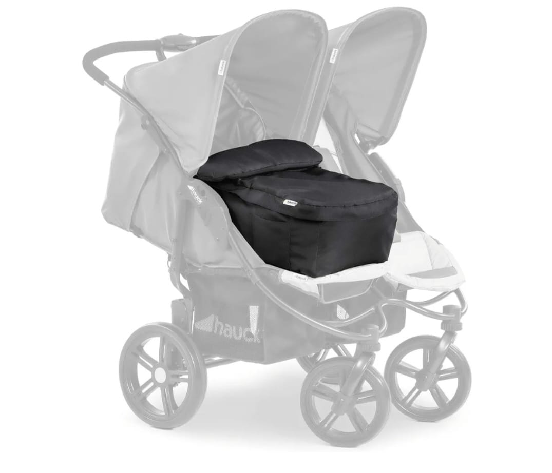 hauck 2in1 Soft Tragetasche & Fußsack für Buggy und Geschwisterwagen,B-WARE