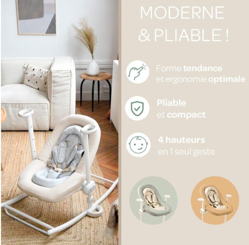 Beaba Wippe Up&Down Plus,Babyschauckel, B-WARE