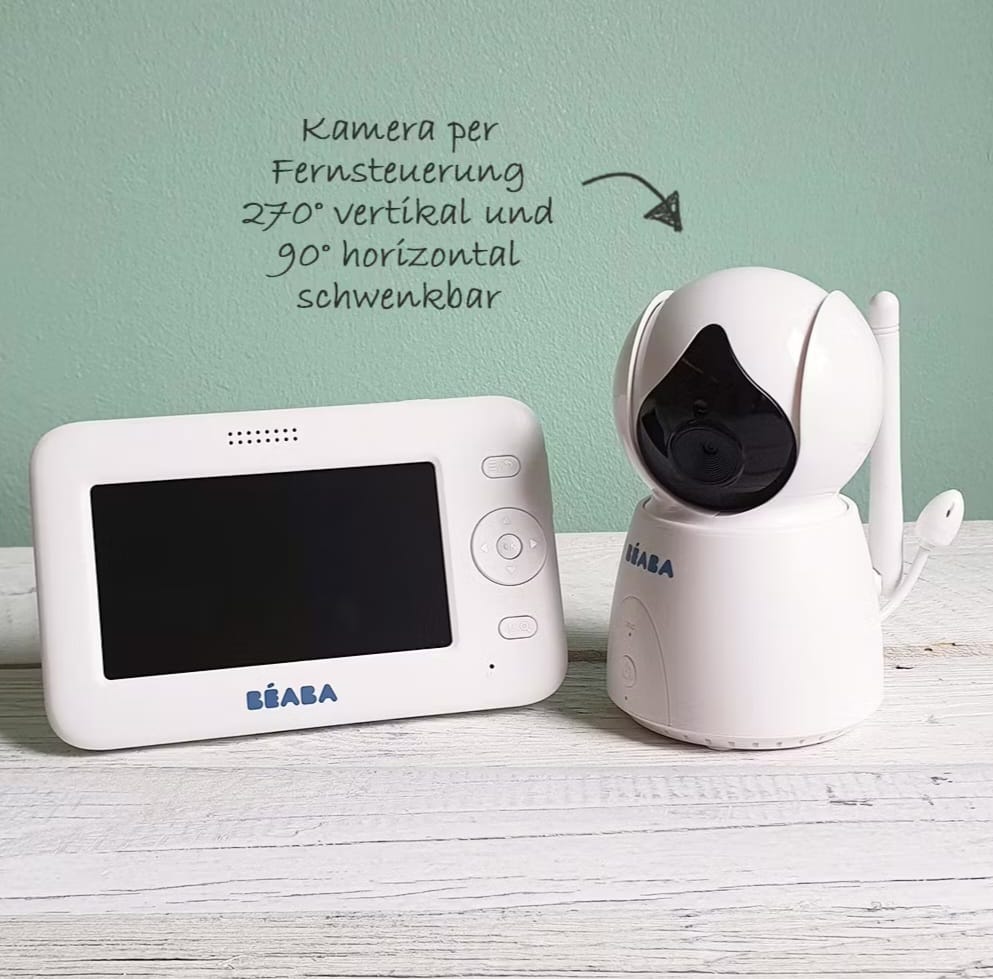 Beaba Video-Babyphone mit Kamera,Zen Plus 4,3 Zoll, gebraucht