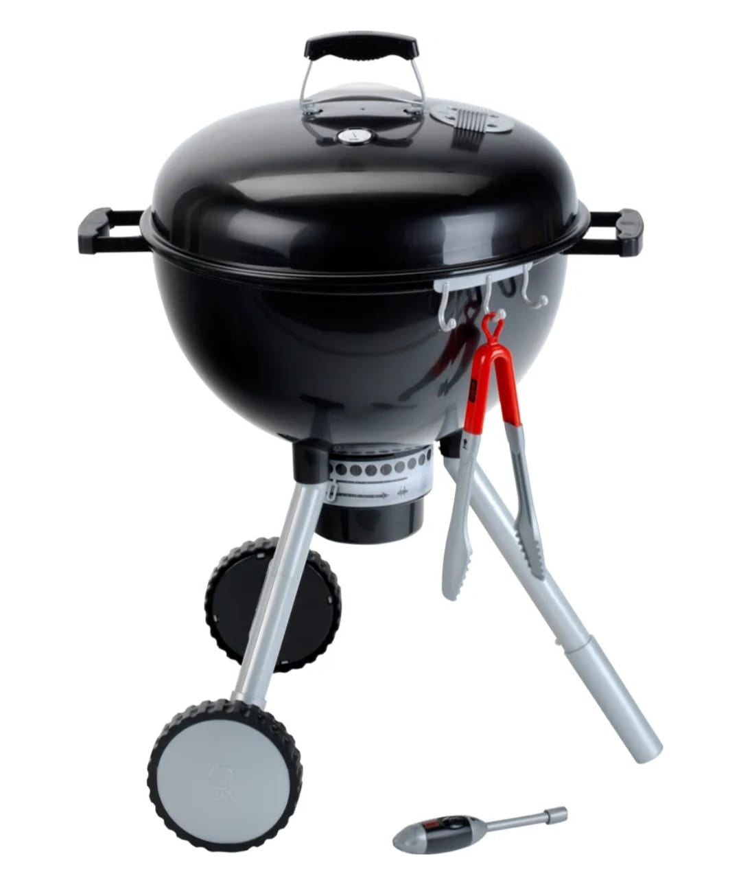 Theo Klein 9466 Weber Kugelgrill One Touch Premium | Kinder-Grill mit Licht, Sound und zahlreichem Zubehör, B-WARE