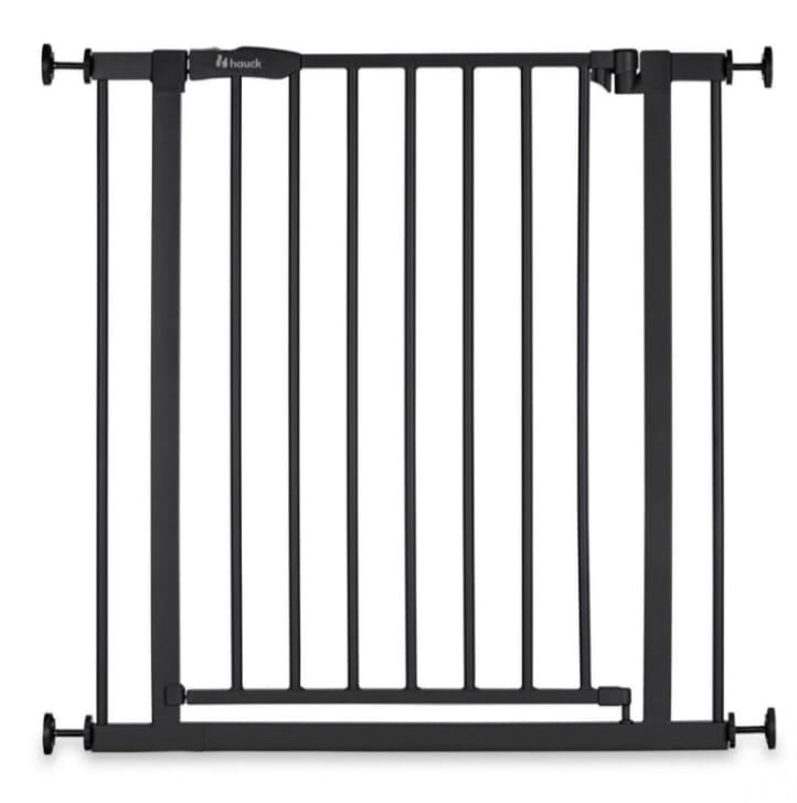 Hauck Türschutzgitter / Treppenschutzgitter Open N Stop 2 (75-80 cm) - Black, B-WARE