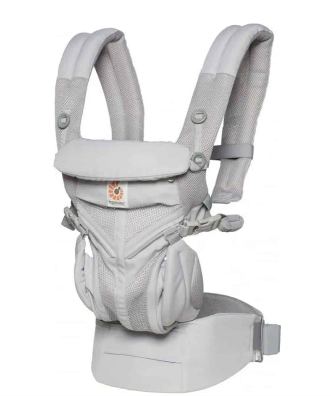 Ergobaby OMNI 360, Weiche Babytrage, Grau, B-WARE
