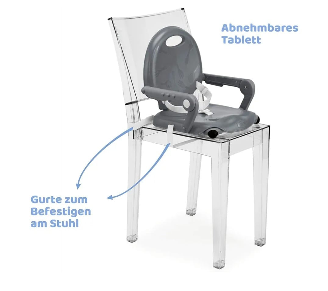 Chicco Pocket Snack Kindersitzerhöhung Esszimmerstuhl,Babyhochstuhl, B-WARE