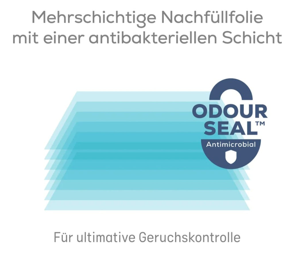 Angelcare Dress Up Nachfüllkassetten, 12er-Packung, passend für Angelcare Dress Up Windeleimer, B-WARE