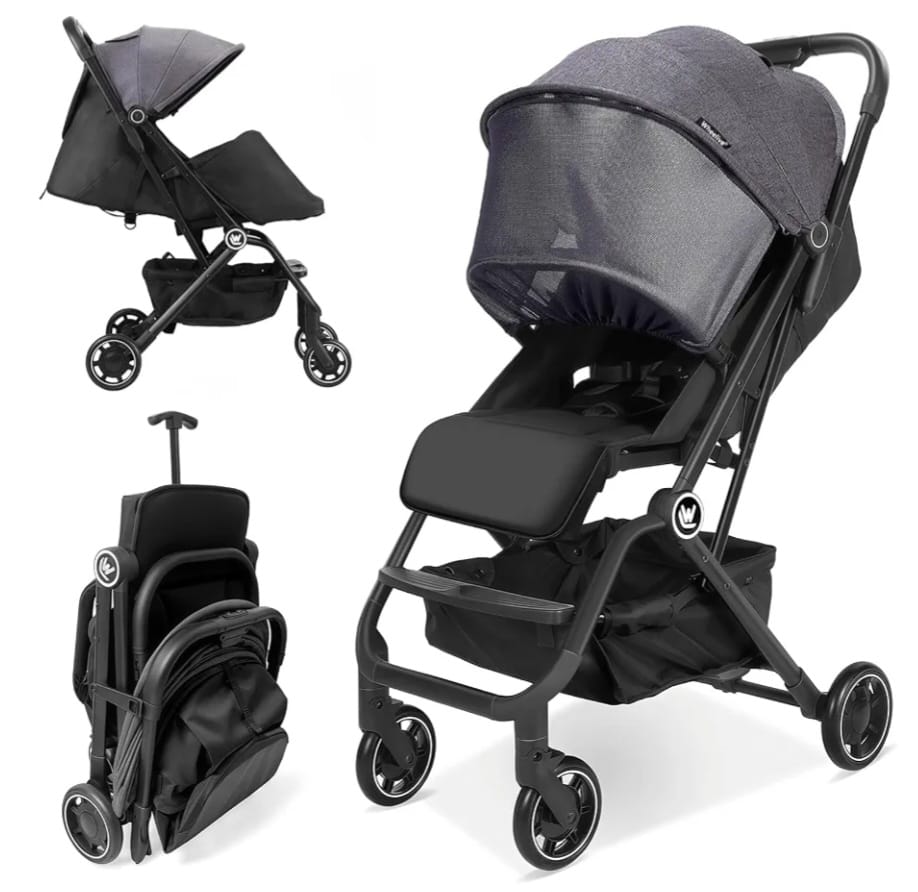 Wheelive - Leichter Kinderwagen, Kompakter Reisebuggy, B-WARE