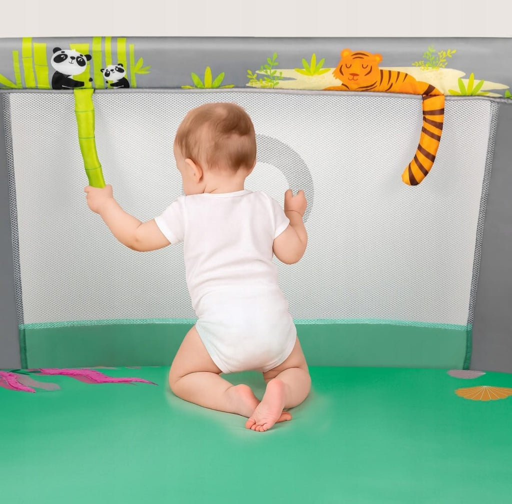 Lionelo Mille Plus Laufstall,Krabbelmatte, B-WARE