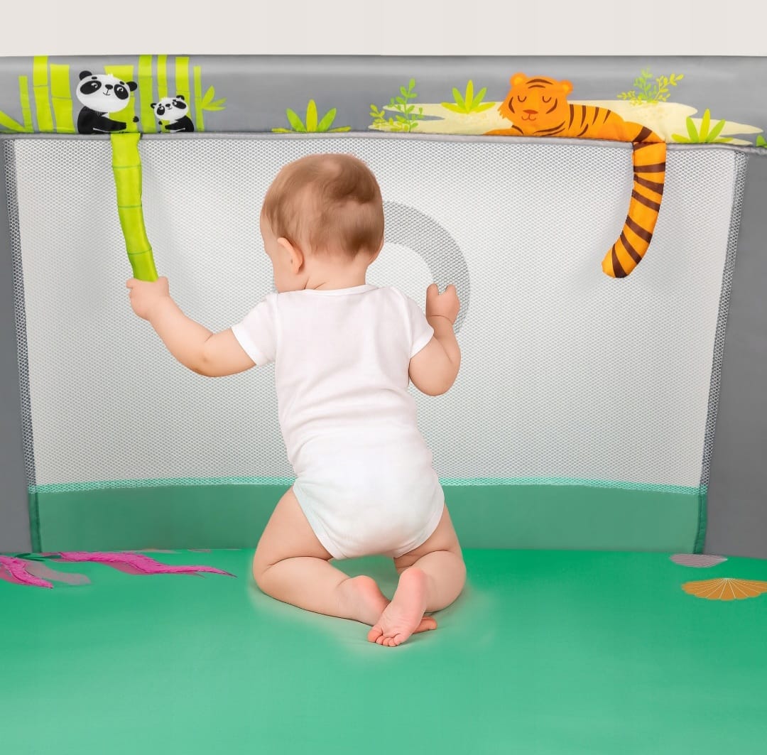 Lionelo Mille Plus Laufstall,Krabbelmatte, B-WARE