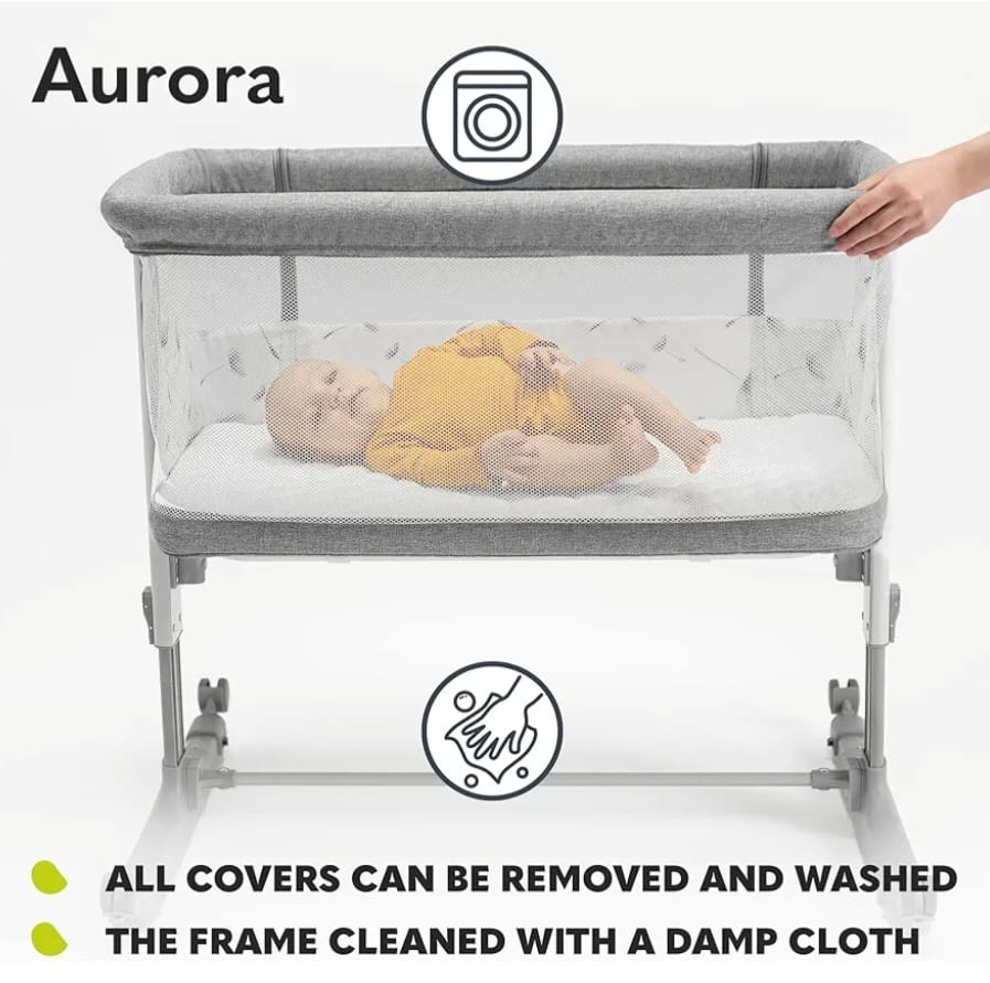 lionelo Aurora 3in1 Baby Beistellbett,B-WARE