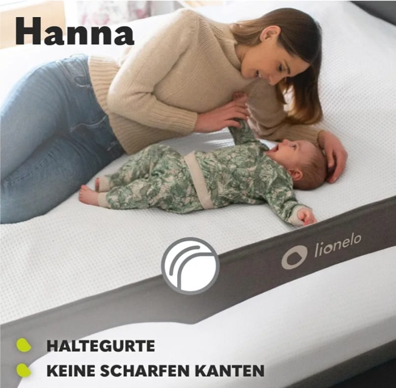 Lionelo Hanna Bettgitter Rausfallschutz 150 cm x 66, B-WARE