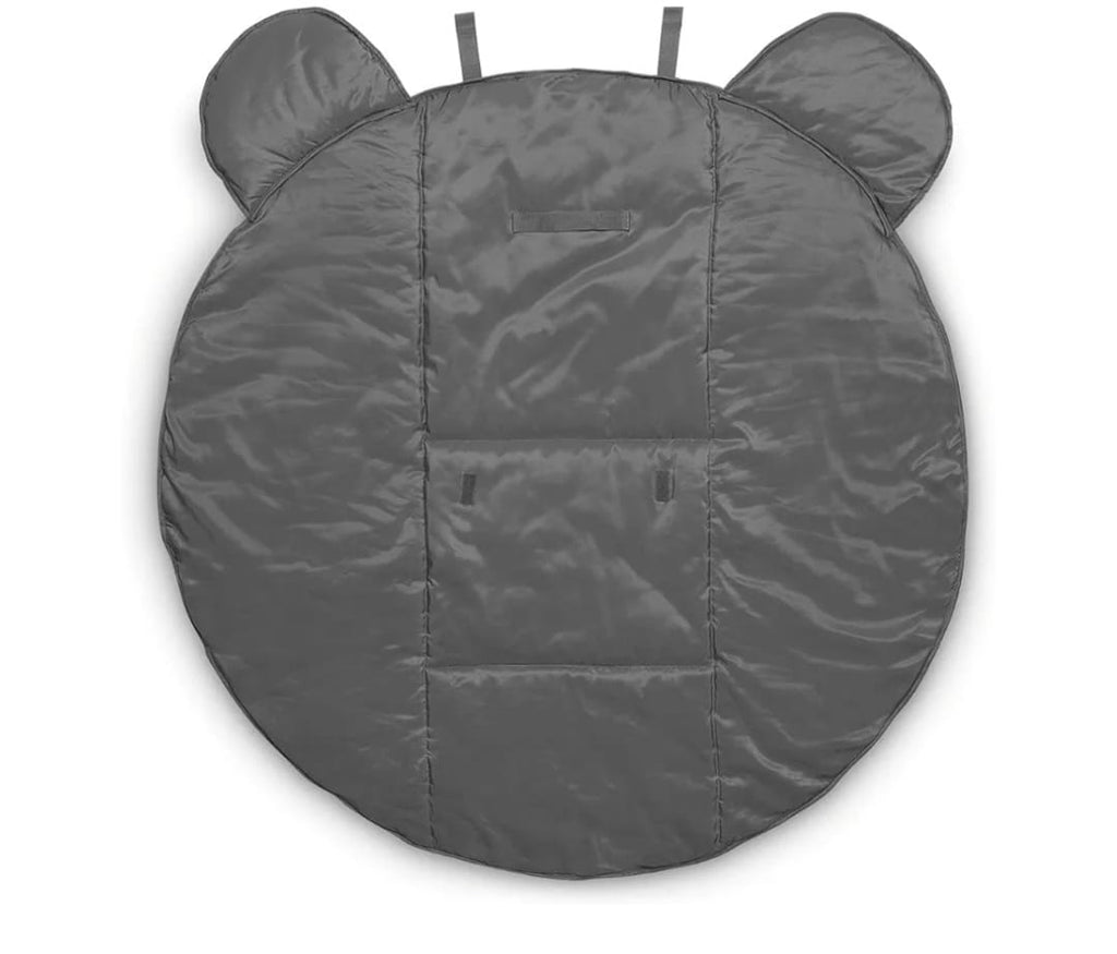 Jollein Kuscheldecke Baby Ø 110 cm,Storm Grey, B-WARE