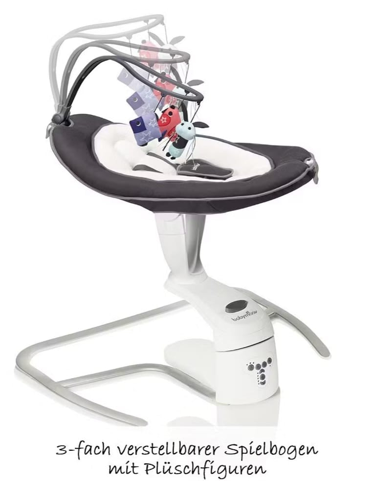 Babymoov Babyschaukel Swoon Motion - Zink,Babywippe, B-WARE