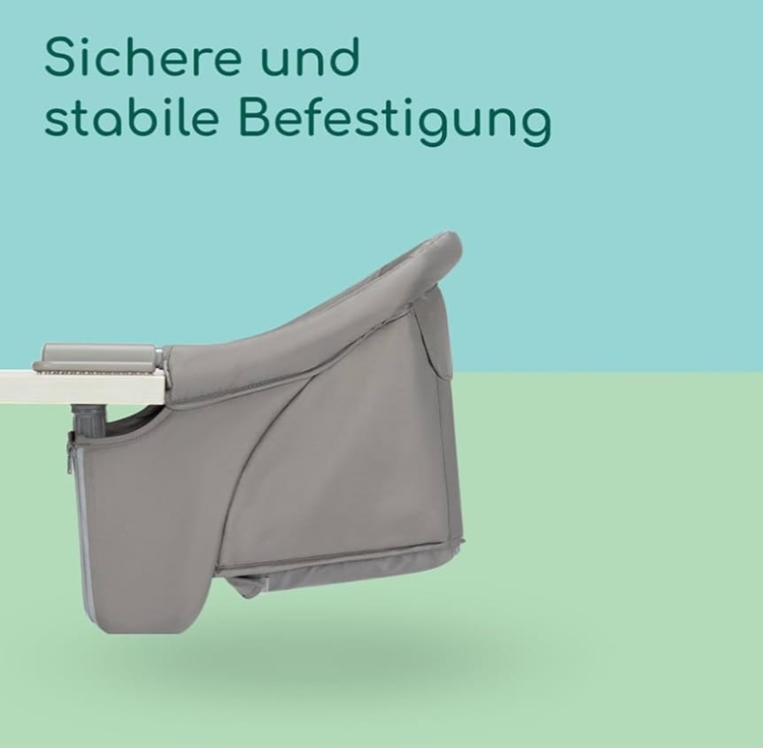 Bebeconfort Malva, anklemmbarer Tischsitz Baby Hochstuhl, B-WARE
