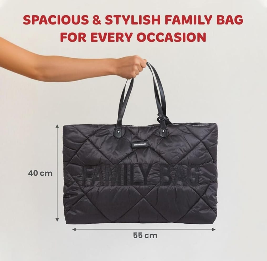 Childhome, Family Bag, Wickeltasche, Reise-/Wochenendtasche, B-WARE