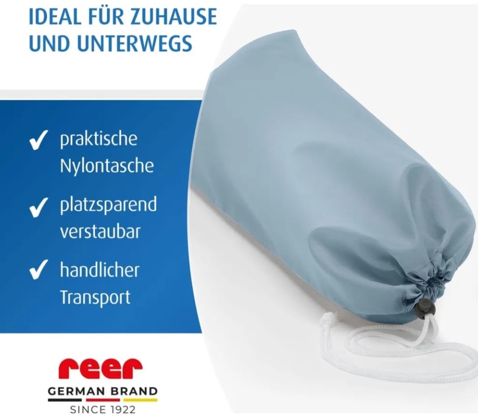 REER Bettgitter Sleepn Keep 100 cm blaugrau, B-WARE
