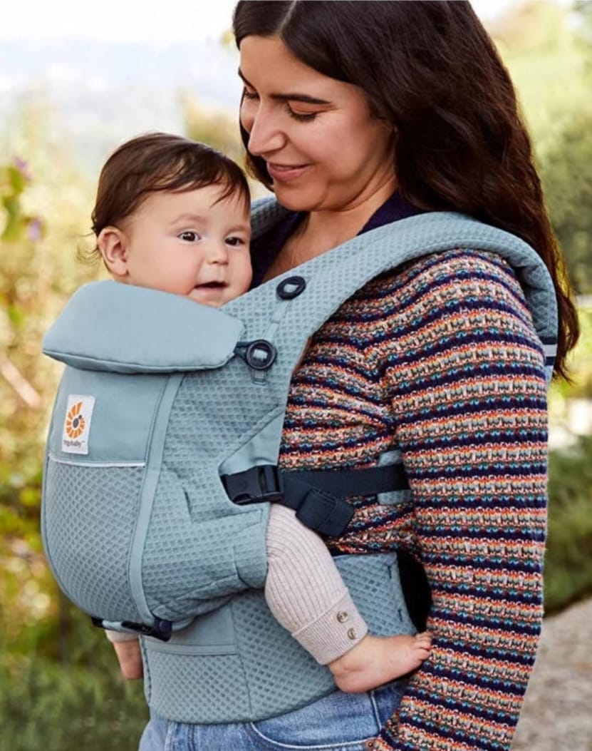 Ergobaby Babytrage Adapt, Soft Flex Mesh, Slate Blue,B-WARE