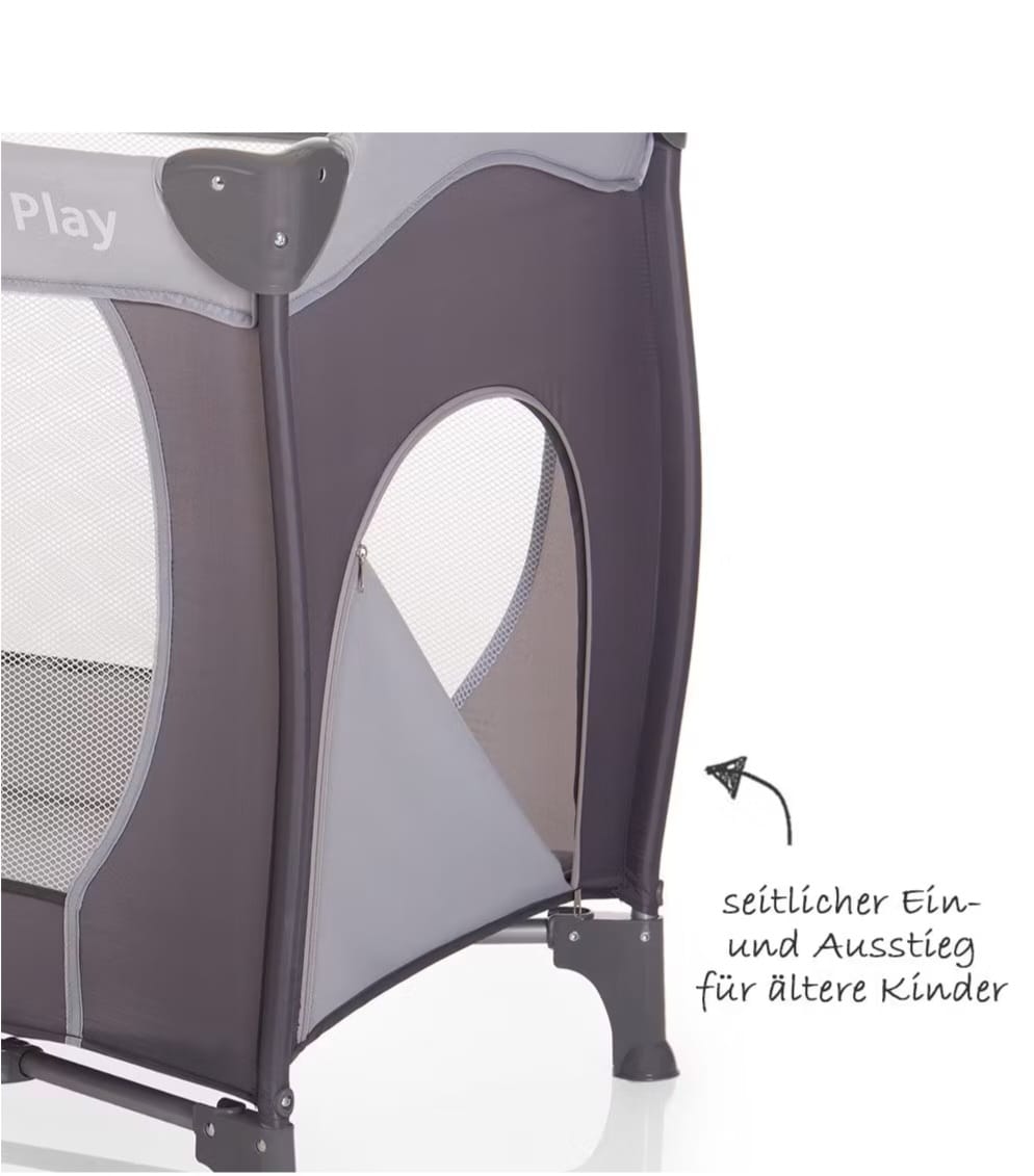 Hauck Reisebett Sleep'n Play Go Plus,Stone, B-WARE