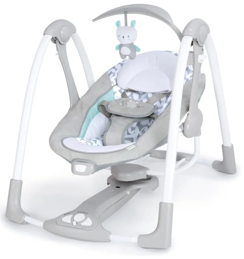 Ingenuity ConvertMe 2-in-1 Babyschaukel & Babywippe, tragbar, B-WARE