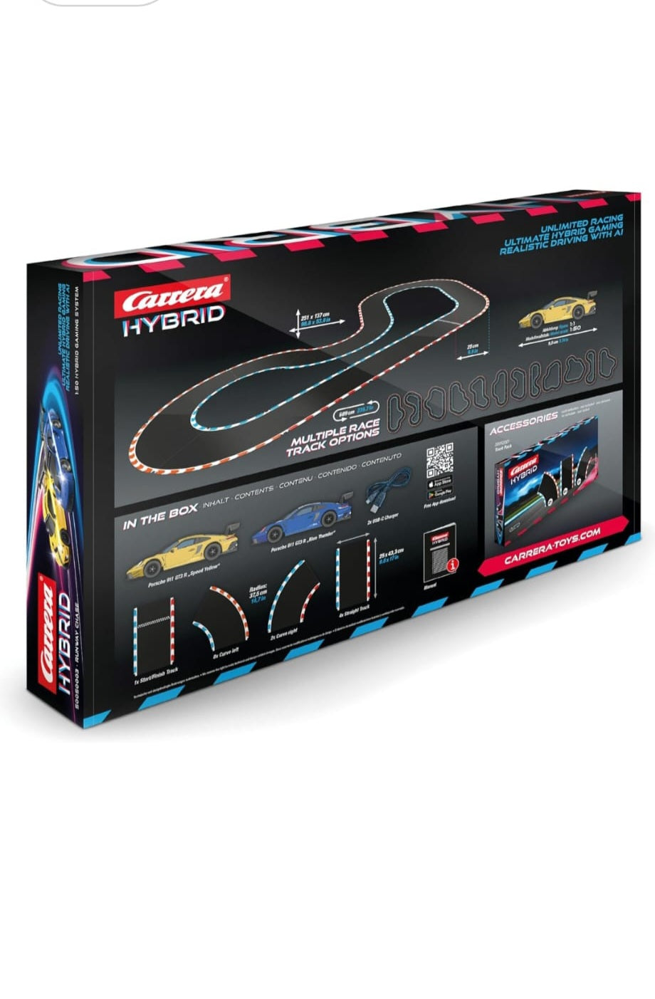 Carrera HYBRID Runway Chase , B-WARE