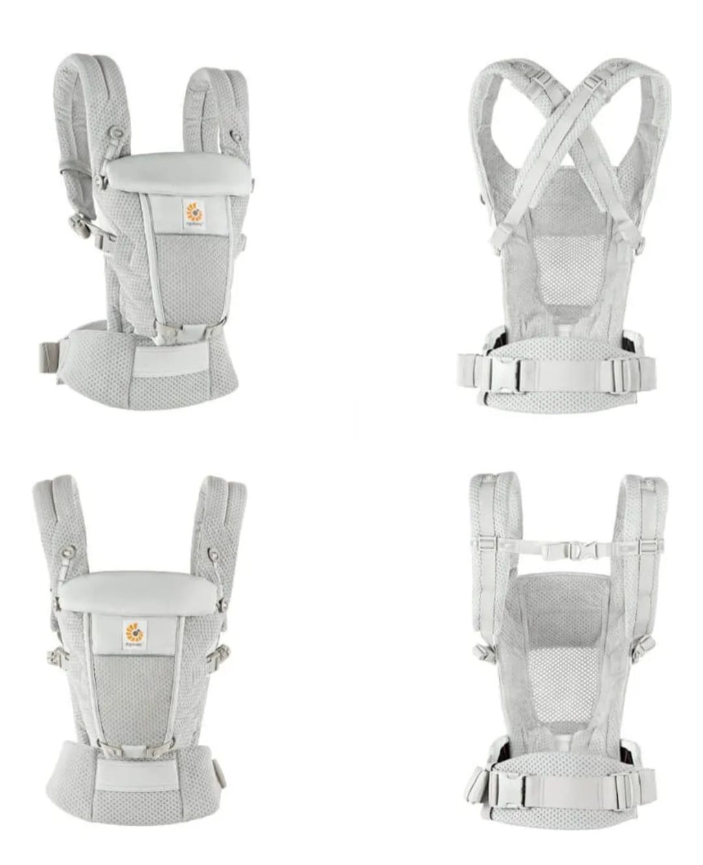 Ergobaby Adapt Softflex Mesh Babytrage Pearl Grey, B-WARE