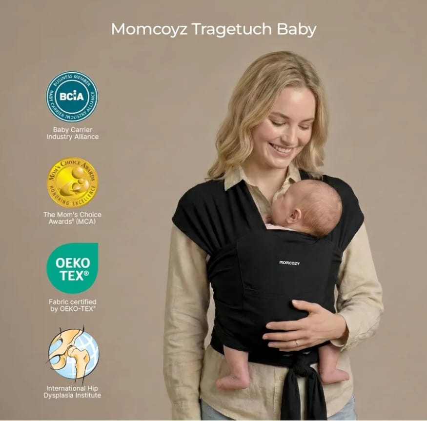 Momcozy Ring Sling Baby Tragetuch Neugeborene, B-WARE