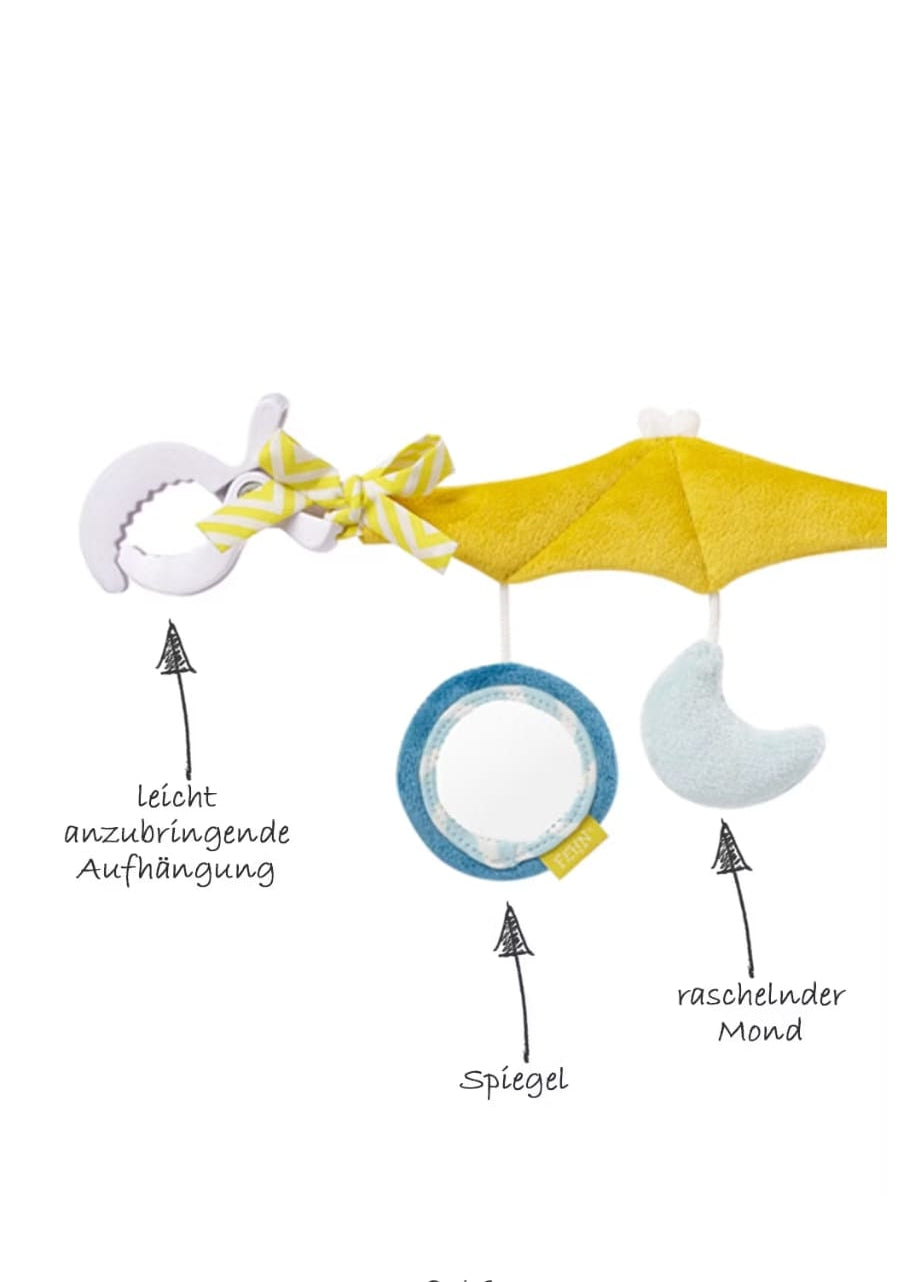 Fehn Kinderwagenkette Fledermaus - Little Castle, B-WARE