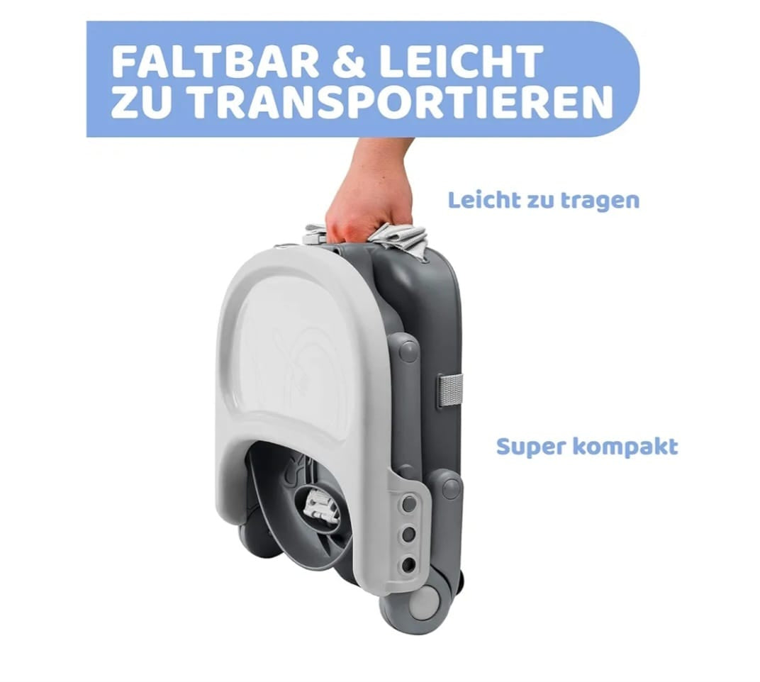 Chicco Pocket Snack Kindersitzerhöhung Esszimmerstuhl,Babyhochstuhl, B-WARE