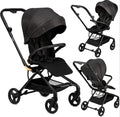 MoMi Kinderwagen ADELLE ab 6. Monat (bis 22 kg), klappbarer Buggy mit 360°-Sitz, B-WARE