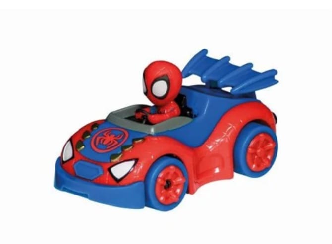 Carrera First - 20063049
Spidey - It's Spidey Time! 2,4m  Rennstrecken-Set, 2 ferngesteuerte Fahrzeuge, B-WARE