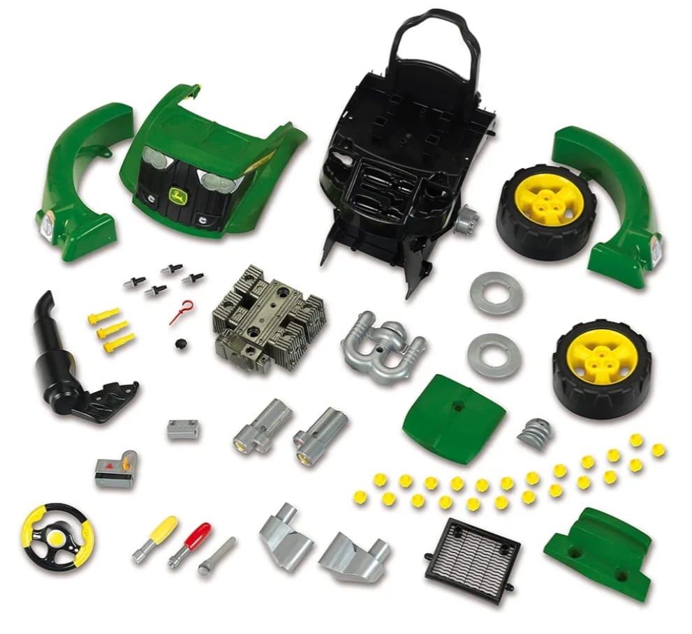 Theo Klein 3916 John Deere Tractor Engine | 56-teilige Traktormotor-Nachbildung, B-WARE