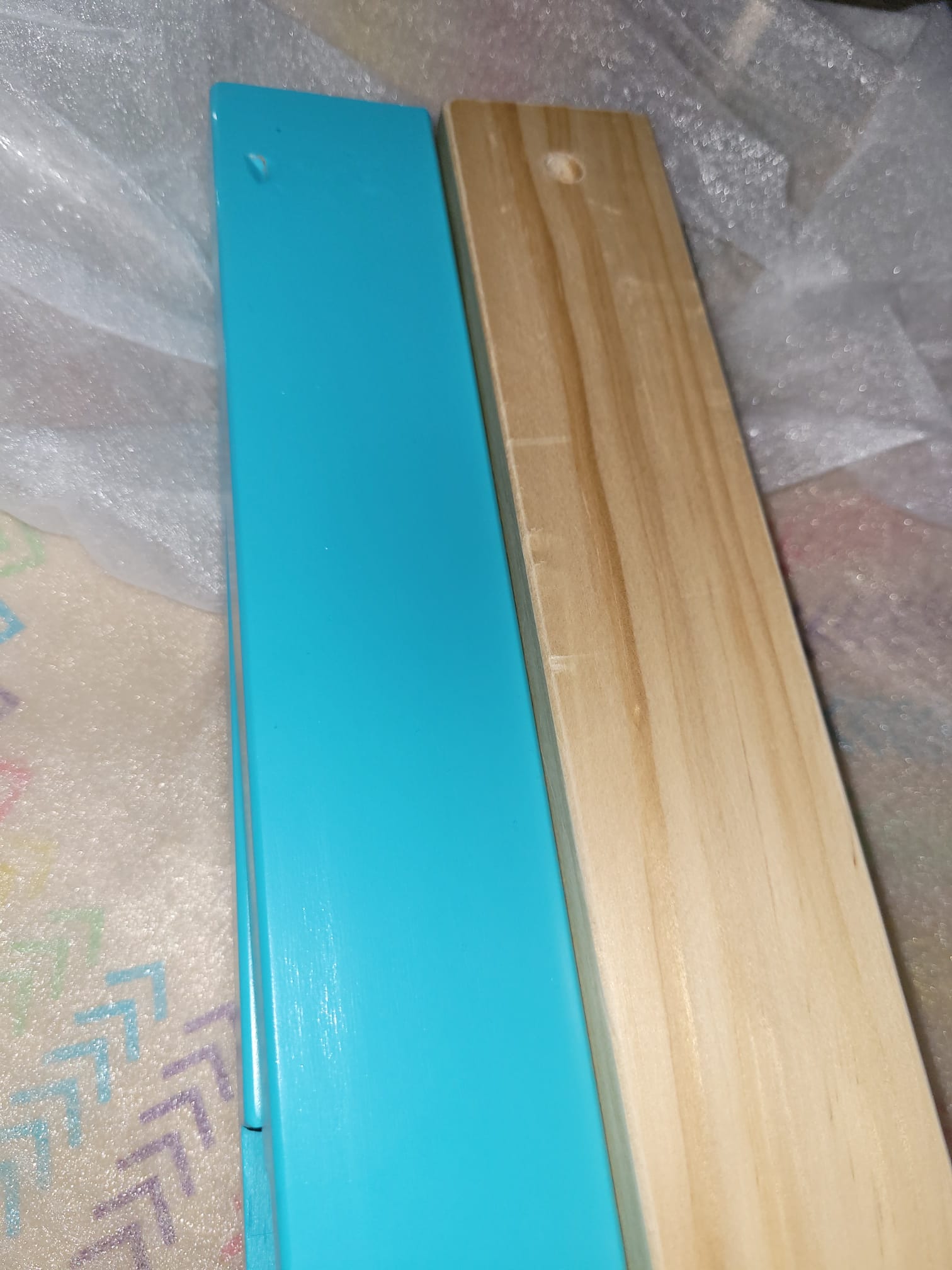 small foot Glücksrad Active aus Holz, mit wendbarer Drehscheibe und kleiner Tafel, B-WARE