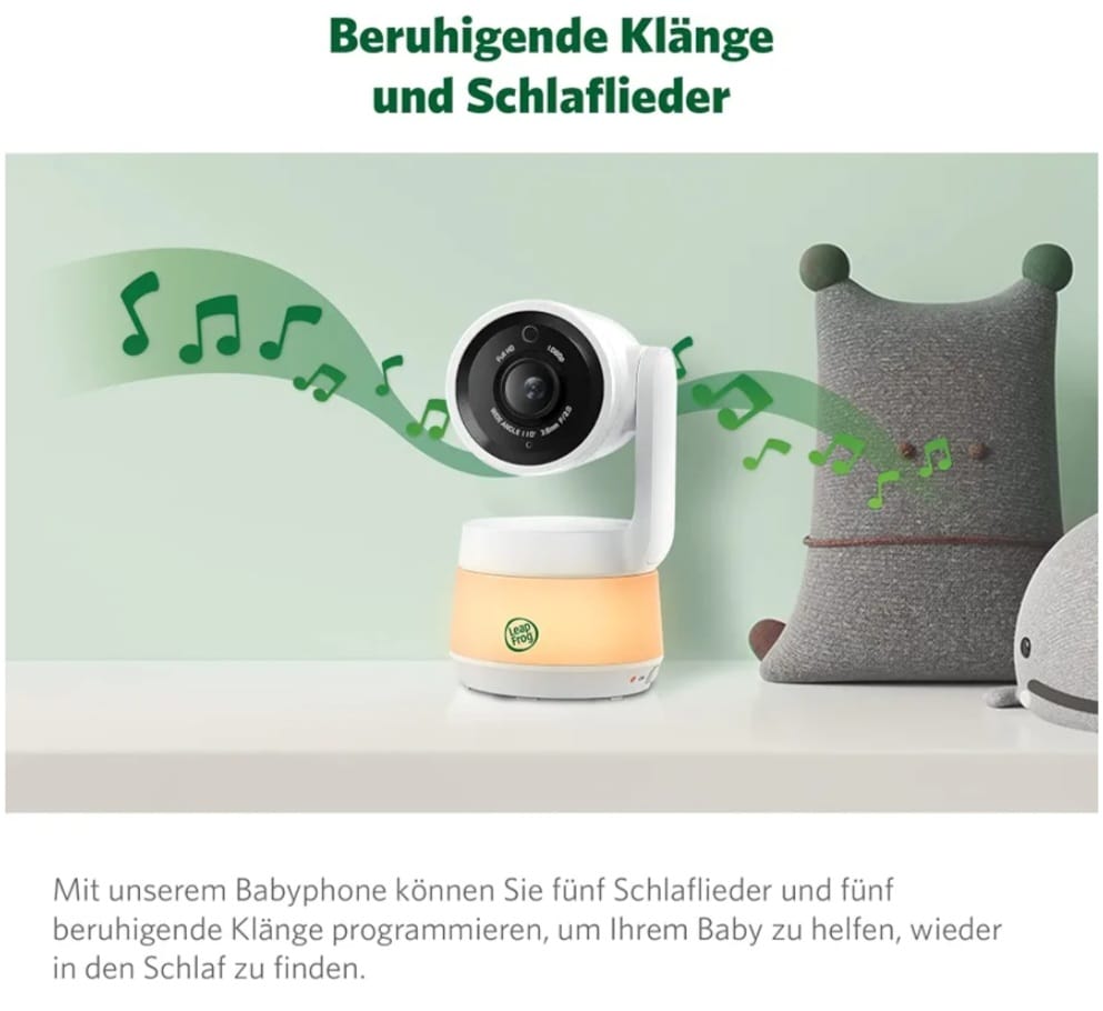 LeapFrog LF925HD Babyphone 720p 5 Zoll HD Display mit Kamera, B-WARE
