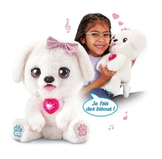 VTech KIDIFRIENDS KISSKISS, MON TOUTOU BISOUS, B-WARE, FRANZÖSISCH
